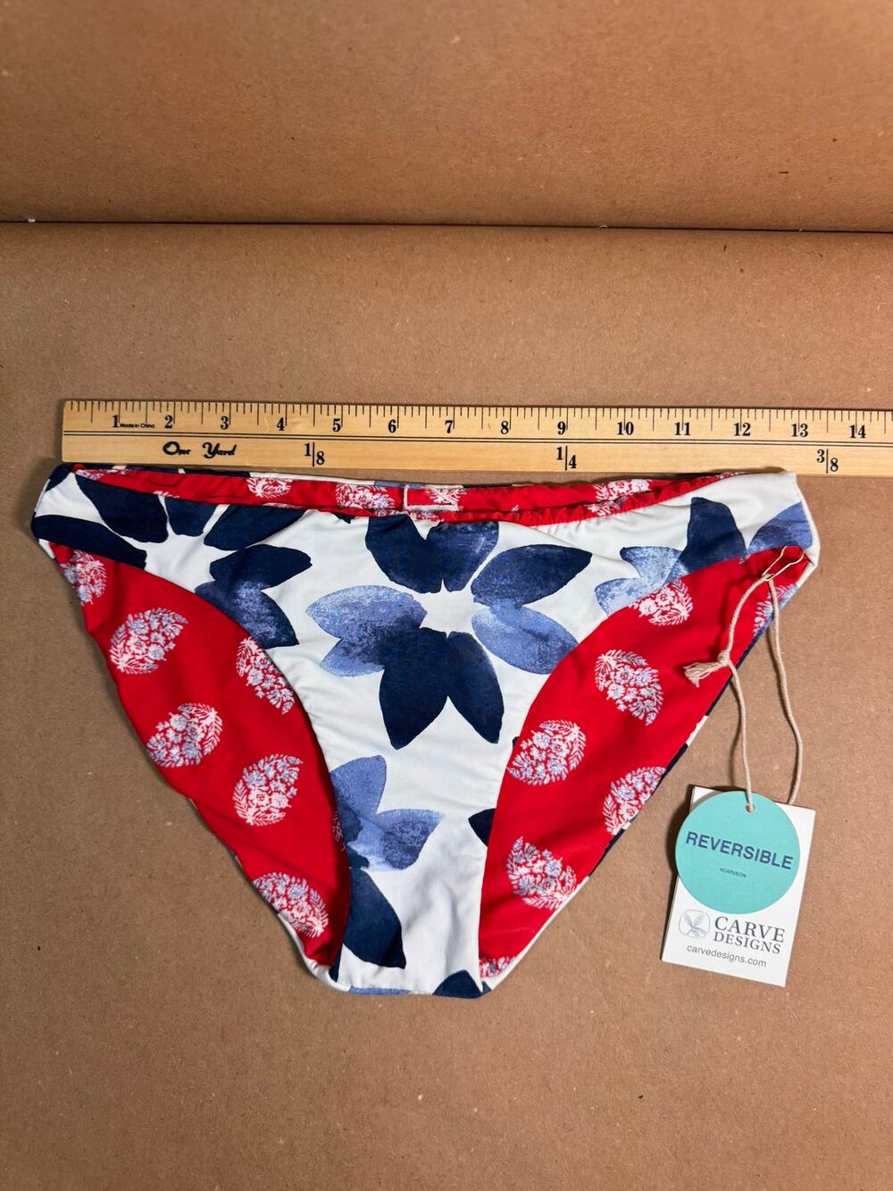 Carve Designs St. Barth Reversible Bikini Bottom XS Delilah Georgia NWT Swim
